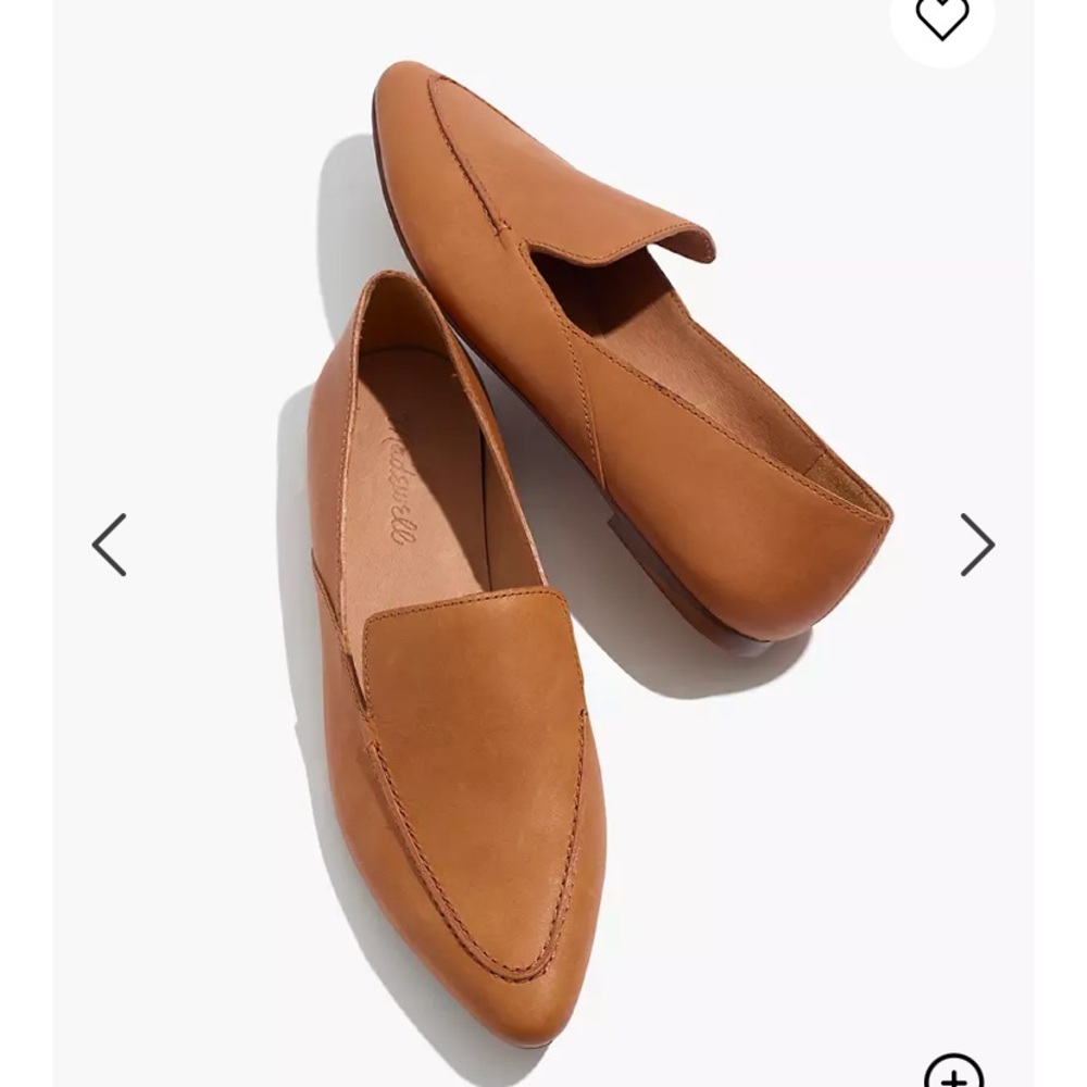 Madewell Frances Skimmer Leather beige